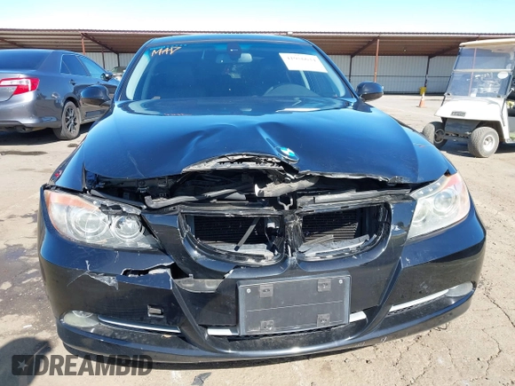 2007 BMW 3 Series 335i with VIN WBAVB73527PA89815, listed as a IAAI auction lot 41956634 with 119,121 mi miles and . Bid and sale history available at DreamBid. Image 6.