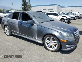 2013 Mercedes-Benz C C 250 Sport with VIN WDDGF4HB8DA778854, listed as a Copart auction lot 54622225 with Not Provided miles and Salvage Title. Bid and sale history available at carsss.com. Image 4.