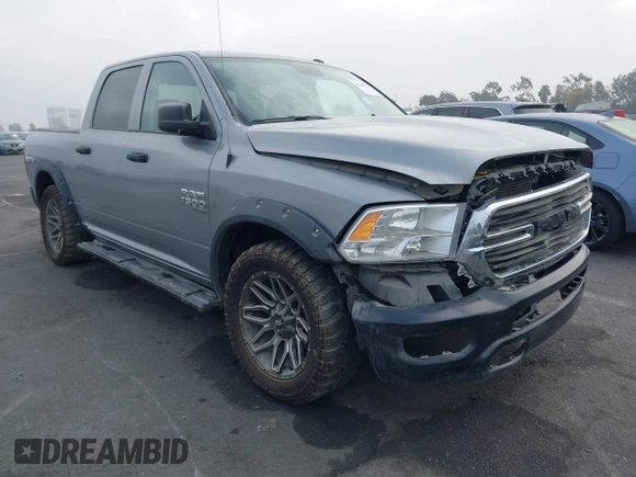 2023 Ram 1500 Classic Tradesman with VIN 3C6RR6KG5PG550852, listed as a IAAI auction lot 41248074 with 10,918 mi miles. Bid and sale history available at carsss.com. Image 1.