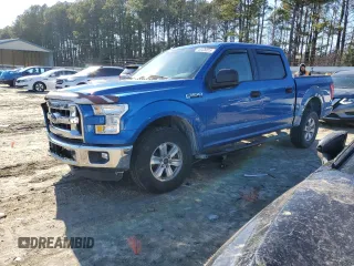2016 Ford F-150 XLT with VIN 1FTEW1EF6GFC60143, listed as a Copart auction lot 46426815 with 186,891 mi miles and Salvage Title. Bid and sale history available at carsss.com. Image 1.