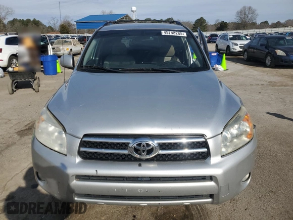 2008 Toyota RAV4 Ltd with VIN JTMZD31VX86071898, listed as a Copart auction lot 45748285 with 296,010 mi miles and Salvage Title. Bid and sale history available at carsss.com. Image 5.