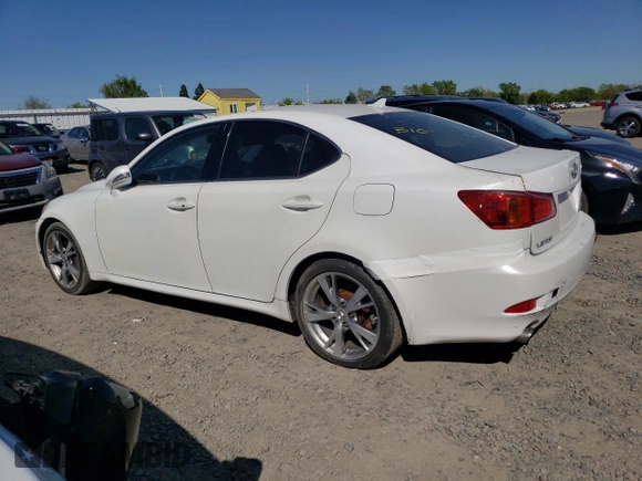 2010 Lexus IS 350 with VIN JTHBE5C26A5024732, listed as a Copart auction lot 50428405 with Not Provided miles and Salvage Title. Bid and sale history available at DreamBid. Image 2.