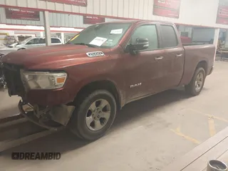 2020 Ram 1500 Big Horn with VIN 1C6RREBT0LN139156, listed as a IAAI auction lot 41355756 with 180,346 mi miles. Bid and sale history available at carsss.com. Image 2.