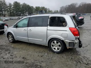 2004 Nissan Quest S with VIN 5N1BV28U84N319910, listed as a Copart auction lot 43429875 with 0 mi miles and Salvage Title. Bid and sale history available at carsss.com. Image 2.