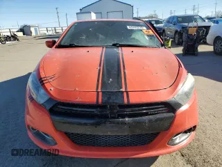2016 Dodge Dart SXT Sport with VIN 1C3CDFFA1GD822527, listed as a Copart auction lot 44443235 with Not Provided miles and Salvage Title. Bid and sale history available at DreamBid. Image 5.