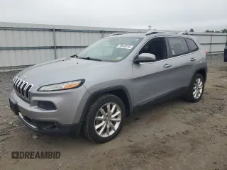 2014 Jeep Cherokee Limited with VIN 1C4PJLDS0EW241327, listed as a Copart auction lot 59440245 with 73,623 mi miles and Salvage title. Bid and sale history available at DreamBid. Image 1.