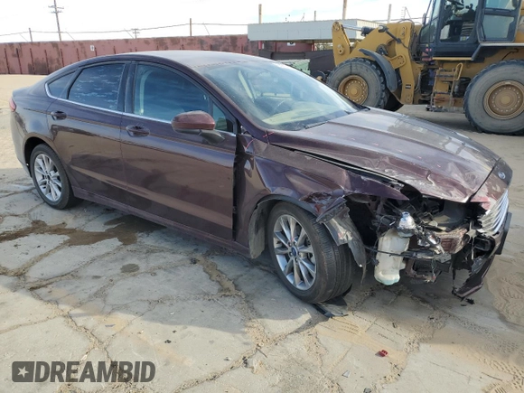 2017 Ford Fusion SE with VIN 3FA6P0H78HR399653, listed as a Copart auction lot 86915704 with 124,088 mi miles and Salvage Title. Bid and sale history available at DreamBid. Image 4.