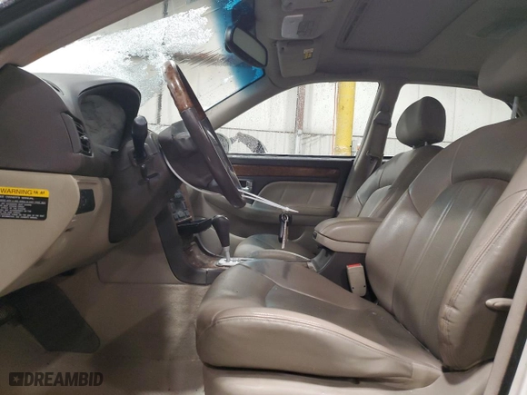 2005 Hyundai XG350 with VIN KMHFU45E45A405107, listed as a Copart auction lot 88867345 with 54,959 mi miles and Salvage Title. Bid and sale history available at carsss.com. Image 7.