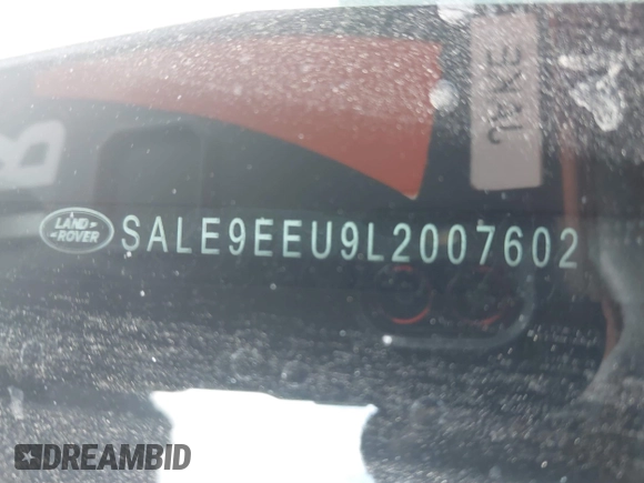2020 Land Rover Defender HSE с VIN SALE9EEU9L2007602, выставлен на аукционе IAAI как лот 41391808 с пробегом 64 167 миль миль и . История ставок и продаж доступна на DreamBid. Изображение 9.