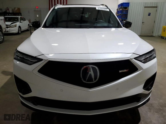 2023 Acura MDX Type S w/Advance Package with VIN 5J8YD8H89PL004140, listed as a Copart auction lot 87893805 with 14,149 mi miles and Salvage Title. Bid and sale history available at carsss.com. Image 5.