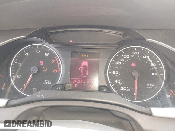 2010 Audi A4 Premium с VIN WAUAFAFL5AN029618, выставлен на аукционе IAAI как лот 42161647 с пробегом 184 028 миль миль и . История ставок и продаж доступна на DreamBid. Изображение 7.