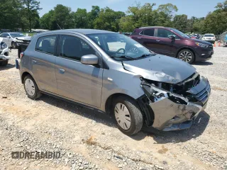 2021 Mitsubishi Mirage ES with VIN ML32AUHJ6MH006342, listed as a Copart auction lot 56396125 with 66,875 mi miles and Salvage title. Bid and sale history available at DreamBid. Image 4.