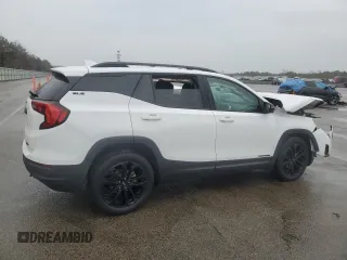 2020 GMC Terrain SLE with VIN 3GKALTEV5LL102147, listed as a Copart auction lot 47030235 with 41,235 mi miles and Salvage Title. Bid and sale history available at carsss.com. Image 3.