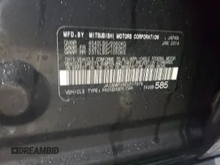 2014 Mitsubishi Lancer Evolution GSR with VIN JA32W8FV5EU017979, listed as a Copart auction lot 47222615 with 109,632 mi miles and Salvage Title. Bid and sale history available at carsss.com. Image 13.