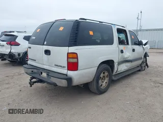 2003 Chevrolet Suburban LS with VIN 3GNEC16ZX3G320202, listed as a IAAI auction lot 41596078 with 287,841 mi miles. Bid and sale history available at carsss.com. Image 4.