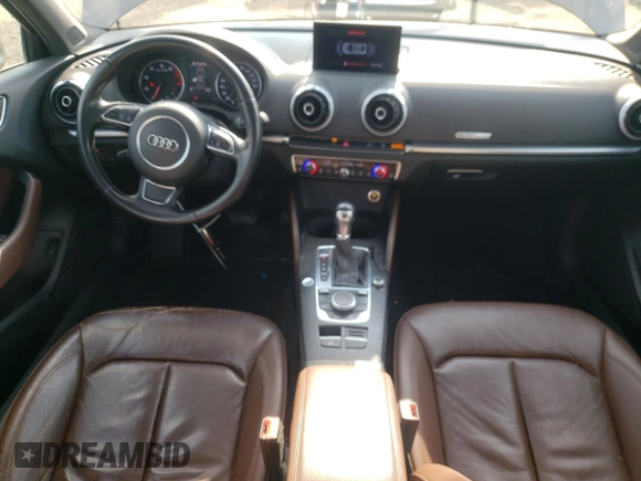2015 Audi A3 Premium Plus with VIN WAUEFGFFXF1116380, listed as a Copart auction lot 63650445 with 117,910 mi miles and Salvage title. Bid and sale history available at DreamBid. Image 8.