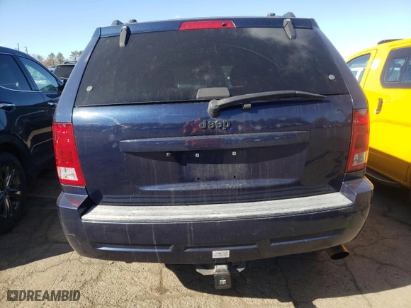 2006 Jeep Grand Cherokee Laredo with VIN 1J4GS48K76C155636, listed as a Copart auction lot 50381865 with 169,004 mi miles and Salvage Title. Bid and sale history available at carsss.com. Image 6.