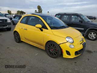 2017 FIAT 500 Abarth z VIN 3C3CFFFH3HT675355, wystawiony jako Copart lot #81145414 z przebiegiem 45 491 mil mil oraz Szkody całkowita. Historia ofert i sprzedaży dostępna na DreamBid. Obrazek 4.