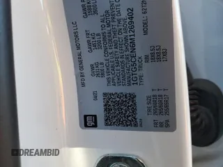2021 GMC Canyon 2WD Elevation with VIN 1GTG5CEN6M1269402, listed as a Copart auction lot 80475234 with 0 mi miles and Salvage Title. Bid and sale history available at carsss.com. Image 12.