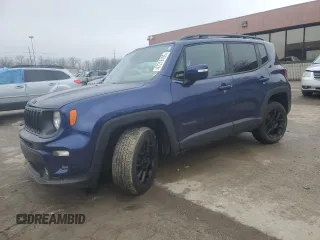 2019 Jeep Renegade Altitude with VIN ZACNJBB1XKPK11477, listed as a Copart auction lot 47219195 with 66,953 mi miles and Salvage title. Bid and sale history available at DreamBid. Image 1.