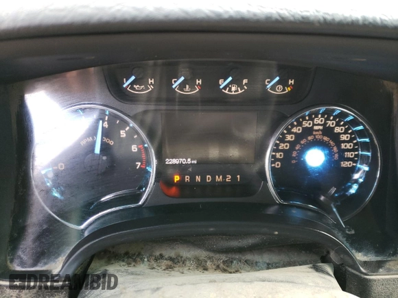 2011 Ford F-150 XL with VIN 1FTFW1EF1BFC50696, listed as a Copart auction lot 43288555 with 228,970 mi miles and Clean Title. Bid and sale history available at carsss.com. Image 9.
