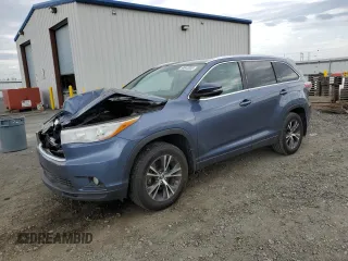 2016 Toyota Highlander XLE z VIN 5TDJKRFH8GS287742, wystawiony jako Copart lot #59043935 z przebiegiem 198 726 mil mil oraz Czysty tytuł • Clean title. Historia ofert i sprzedaży dostępna na DreamBid. Obrazek 1.