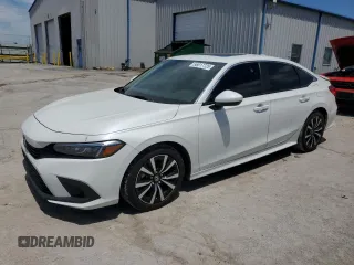 2023 Honda Civic EX with VIN 2HGFE1F79PH324190, listed as a Copart auction lot 56817725 with 17,587 mi miles and Salvage title. Bid and sale history available at DreamBid. Image 1.