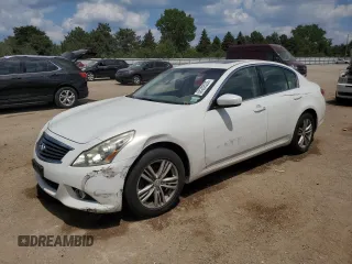 2011 Infiniti G25 x с VIN JN1DV6AR1BM450144, выставлен на аукционе Copart как лот 63282535 с пробегом 127 947 миль миль и Списание • Salvage title. История ставок и продаж доступна на DreamBid. Изображение 1.
