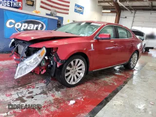 2010 Lincoln MKS with VIN 1LNHL9ER1AG611231, listed as a Copart auction lot 45277055 with 170,631 mi miles and Salvage Title. Bid and sale history available at DreamBid. Image 1.