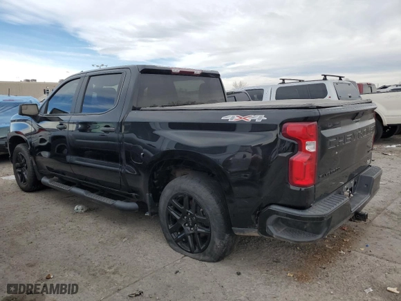 2022 Chevrolet Silverado 1500 LTD Custom with VIN 1GCPYBEK4NZ211508, listed as a Copart auction lot 41860135 with NaN miles and Salvage Title. Bid and sale history available at carsss.com. Image 2.