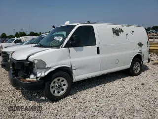 2010 GMC Savana z VIN 1GTUGAD42A1143608, wystawiony jako Copart lot #55399005 z przebiegiem 124 929 mil mil oraz Szkoda całkowita • Salvage title. Historia ofert i sprzedaży dostępna na DreamBid. Obrazek 1.