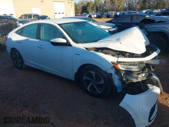 2022 Honda Insight EX with VIN 19XZE4F53NE000687, listed as a IAAI auction lot 41867584 with 86,278 mi miles and . Bid and sale history available at carsss.com. Image 1.