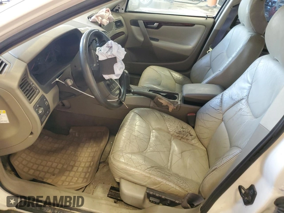 2001 Volvo V70 with VIN YV1SW61R112091223, listed as a Copart auction lot 73763734 with 0 mi miles and Non Repairable. Bid and sale history available at carsss.com. Image 7.