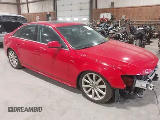 2014 Audi A4 Premium z VIN WAUDFAFL1EN029022, wystawiony jako IAAI lot #42279076 z przebiegiem 139 794 mil mil oraz . Historia ofert i sprzedaży dostępna na DreamBid. Obrazek 1.