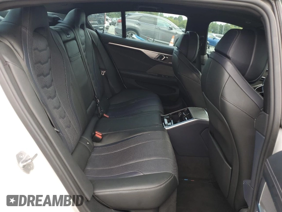 2020 BMW 8 Series M850i with VIN WBAGV8C02LCE26317, listed as a Copart auction lot 66147384 with 60,037 mi miles and Salvage Title. Bid and sale history available at carsss.com. Image 10.