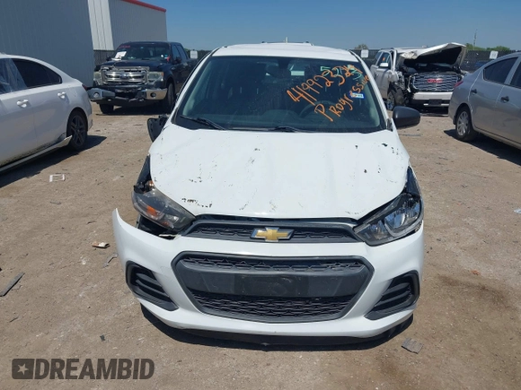 2017 Chevrolet Spark LS with VIN KL8CB6SA4HC705273, listed as a IAAI auction lot 41992324 with 78,856 mi miles. Bid and sale history available at carsss.com. Image 6.