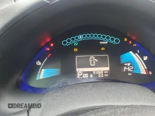 2016 Nissan LEAF SL with VIN 1N4BZ0CP7GC313598, listed as a Copart auction lot 48732505 with 91,069 mi miles and Salvage Title. Bid and sale history available at carsss.com. Image 9.