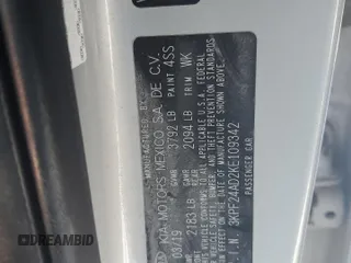 2019 Kia Forte LXS with VIN 3KPF24AD2KE109342, listed as a Copart auction lot 45152255 with 96,623 mi miles and Clean title. Bid and sale history available at DreamBid. Image 12.