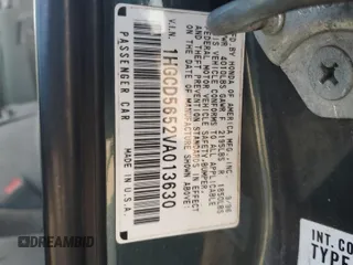 1997 Honda Accord EX with VIN 1HGCD5652VA013630, listed as a Copart auction lot 83736584 with 354,897 mi miles and Salvage Title. Bid and sale history available at DreamBid. Image 13.