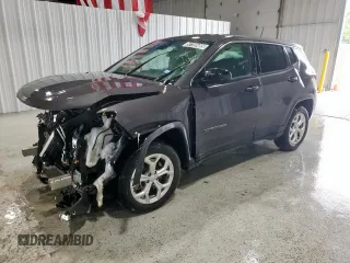 2024 Jeep Compass Sport with VIN 3C4NJDAN1RT140210, listed as a Copart auction lot 57155485 with Not provided miles and Clean title. Bid and sale history available at DreamBid. Image 1.