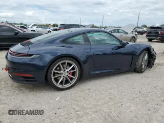 2020 Porsche 911 Carrera S with VIN WP0AB2A98LS226271, listed as a Copart auction lot 52161985 with 0 mi miles and Salvage Title. Bid and sale history available at carsss.com. Image 3.