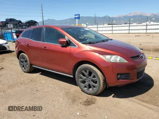 2008 Mazda CX-7 Grand Touring z VIN JM3ER29LX80190946, wystawiony jako Copart lot #61860475 z przebiegiem 136 545 mil mil oraz Czysty tytuł • Clean title. Historia ofert i sprzedaży dostępna na DreamBid. Obrazek 4.