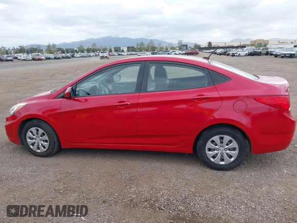 2015 Hyundai Accent GLS with VIN KMHCT4AE6FU848256, listed as a IAAI auction lot 42052721 with 63,453 mi miles. Bid and sale history available at carsss.com. Image 14.