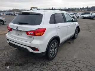 2018 Mitsubishi Outlander Sport ES 2.0 with VIN JA4AP3AU0JU002516, listed as a IAAI auction lot 41425391 with 104,574 mi miles. Bid and sale history available at carsss.com. Image 4.