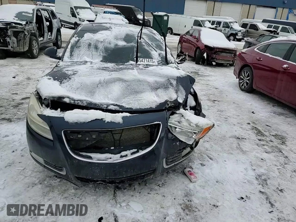 2012 Buick Regal Turbo Premium 1 with VIN 2G4GS5EV2C9160090, listed as a Copart auction lot 45471415 with 160,686 mi miles and Clean title. Bid and sale history available at DreamBid. Image 11.