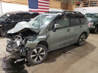 2017 Subaru Forester Premium with VIN JF2SJAGC0HH562717, listed as a Copart auction lot 80967544 with 0 mi miles and Salvage Title. Bid and sale history available at carsss.com. Image 1.