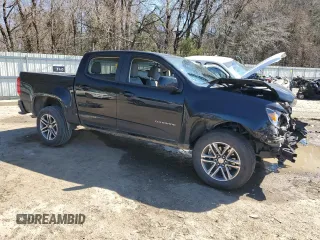 2022 Chevrolet Colorado 2WD Work Truck with VIN 1GCGSBEA4N1262269, listed as a Copart auction lot 46918135 with 26,682 mi miles and Salvage title. Bid and sale history available at DreamBid. Image 4.