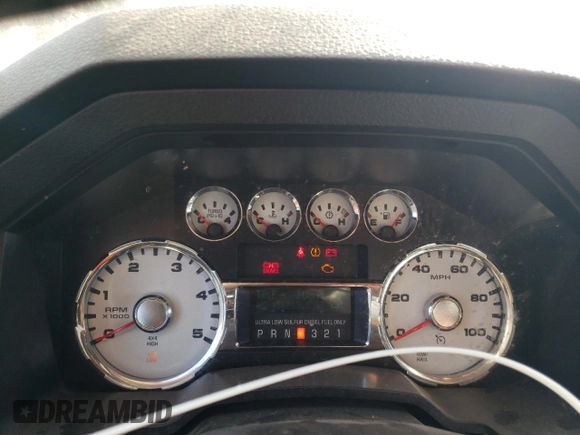 2010 Ford F-350 XL with VIN 1FTWW3BR7AEA25259, listed as a Copart auction lot 60912525 with 156,025 mi miles and Salvage title. Bid and sale history available at DreamBid. Image 9.