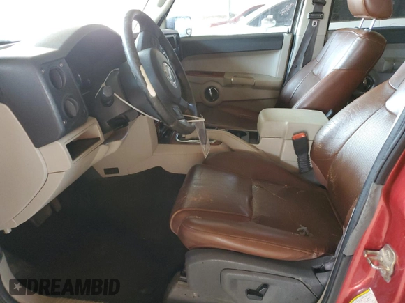 2006 Jeep Commander Limited с VIN 1J8HH58296C293945, выставлен на аукционе Copart как лот 51489415 с пробегом 172 704 миль миль и Чистый • Clean title. История ставок и продаж доступна на DreamBid. Изображение 7.
