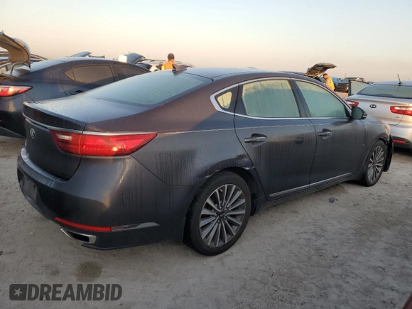 2018 Kia Cadenza Premium with VIN KNALB4J15J5123848, listed as a Copart auction lot 76187204 with Not Provided miles and Non Repairable. Bid and sale history available at carsss.com. Image 3.
